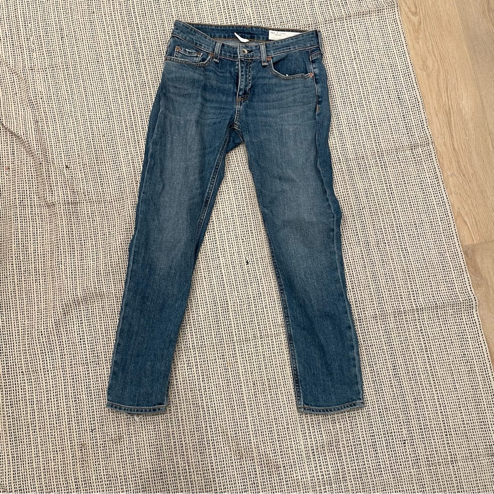 RAG & BONE Women's Slim Fit Jeans Size 24 In Blue